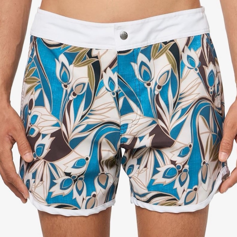 NWT 29, 34 Mr. Turk Men's Surfside Swim Board Shorts